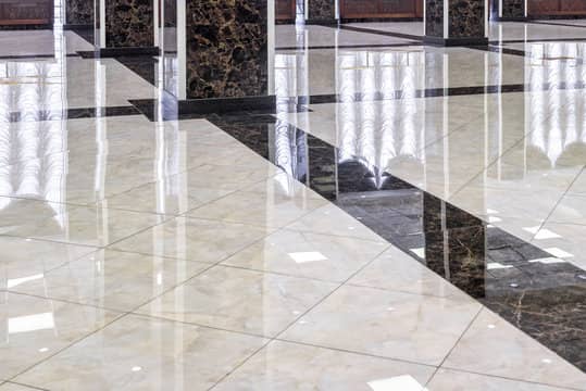 Mop and Glo Floor Cleaner on marble floors