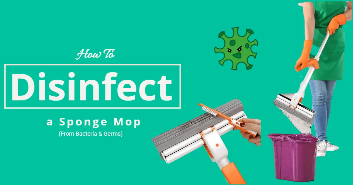 How To Disinfect a Sponge Mop (From Bacteria & Germs)