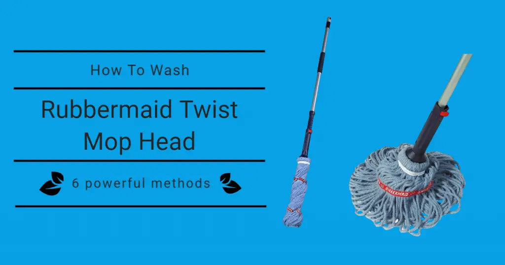 How To Wash Rubbermaid Twist Mop Head