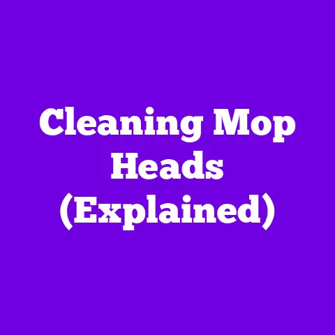 Cleaning Mop Heads (Explained)