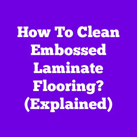 How To Clean Embossed Laminate Flooring? (Explained)