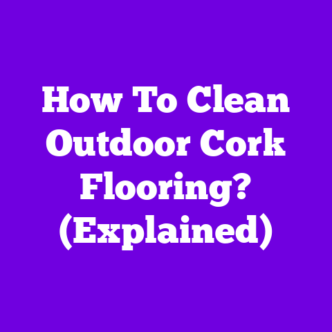 How To Clean Outdoor Cork Flooring? (Explained)