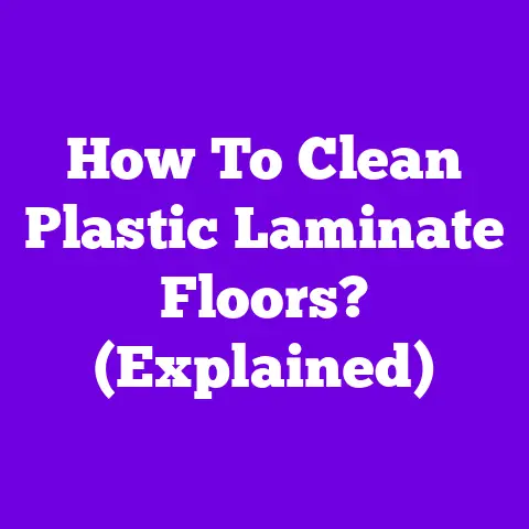 How To Clean Plastic Laminate Floors? (Explained)