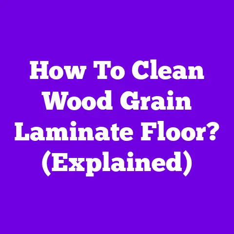 How To Clean Wood Grain Laminate Floor? (Explained)