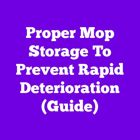 Proper Mop Storage To Prevent Rapid Deterioration (Guide)