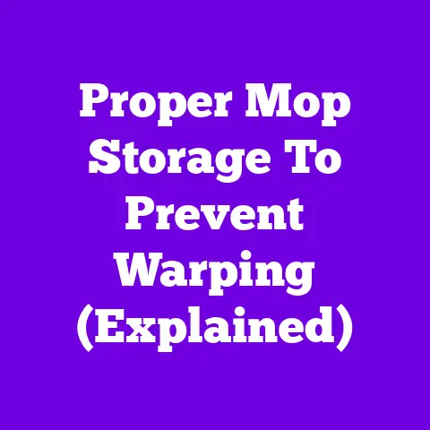 Proper Mop Storage To Prevent Warping (Explained)