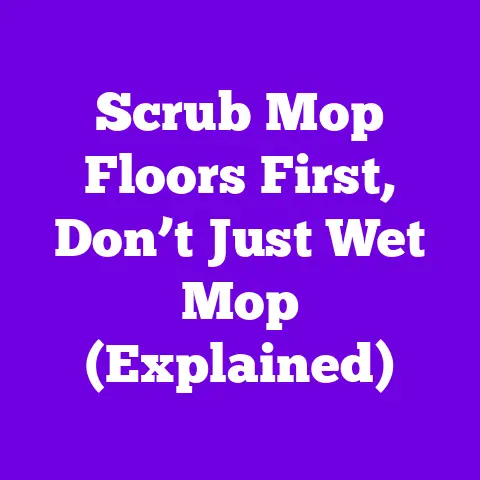 Scrub Mop Floors First, Don’t Just Wet Mop (Explained)