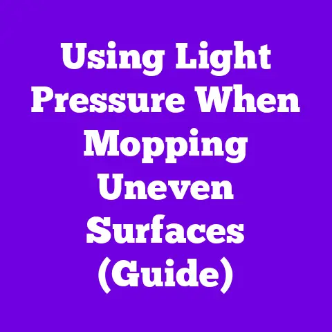 Using Light Pressure When Mopping Uneven Surfaces (Guide)