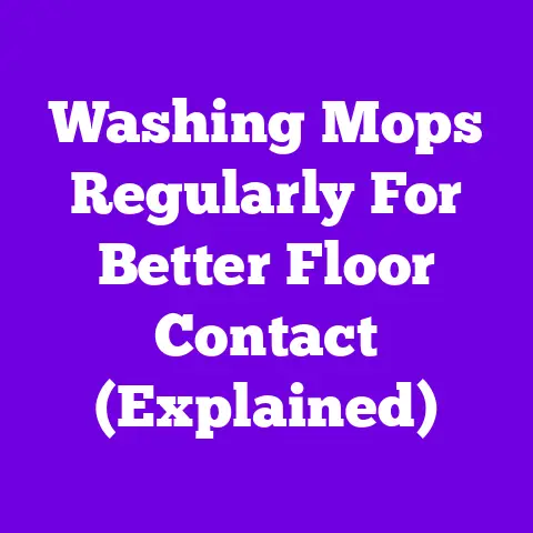 Washing Mops Regularly For Better Floor Contact (Explained)