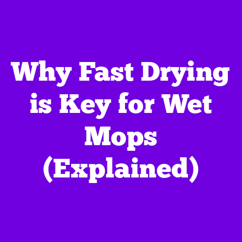 Why Fast Drying is Key for Wet Mops (Explained)