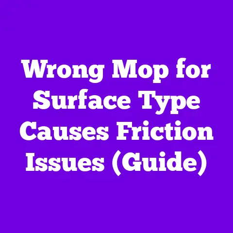 Wrong Mop for Surface Type Causes Friction Issues (Guide)