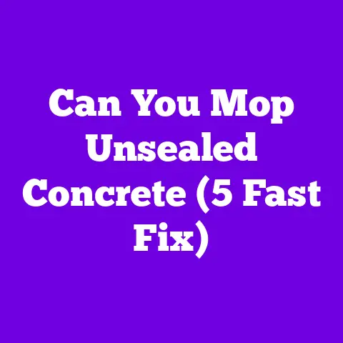 Can You Mop Unsealed Concrete (5 Fast Fix)
