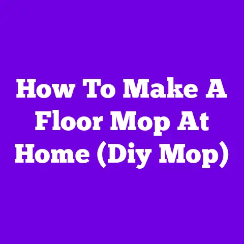 How To Make A Floor Mop At Home (Diy Mop)