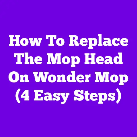 How To Replace The Mop Head On Wonder Mop (4 Easy Steps)
