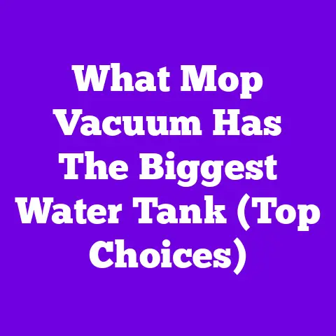 What Mop Vacuum Has The Biggest Water Tank (Top Choices)