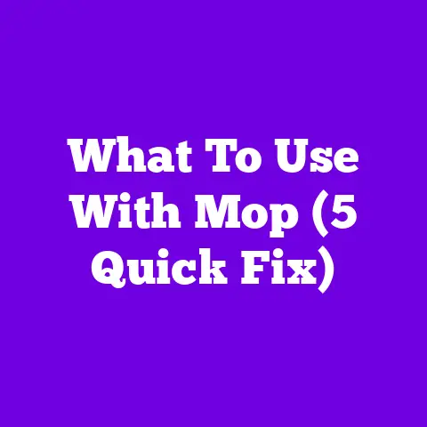 What To Use With Mop (5 Quick Fix)